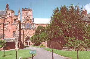 Historic religious buildings Cumbria England 
